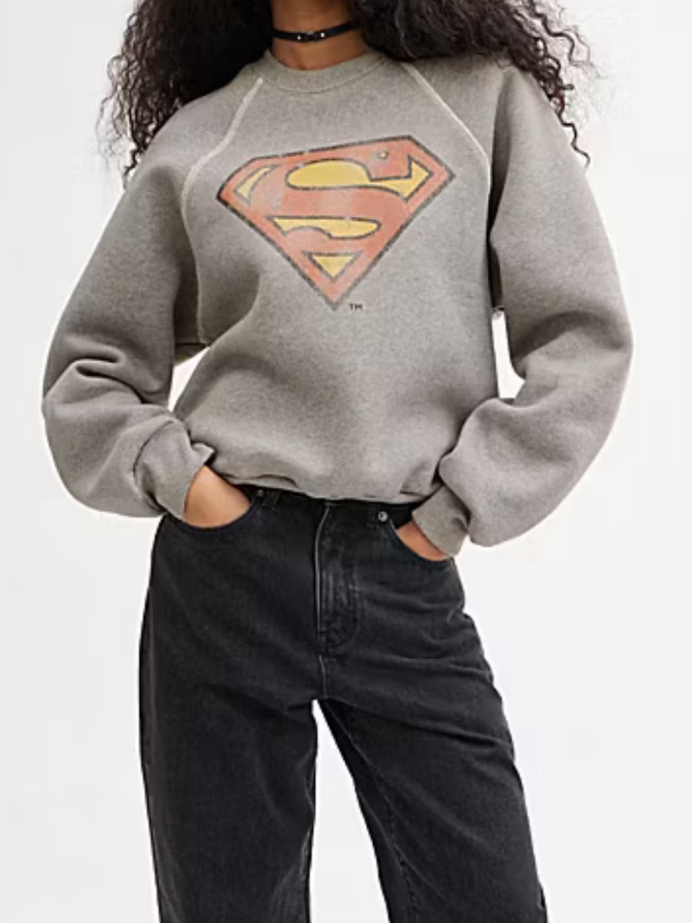 Coach x DC Superman crewneck sweatshirt